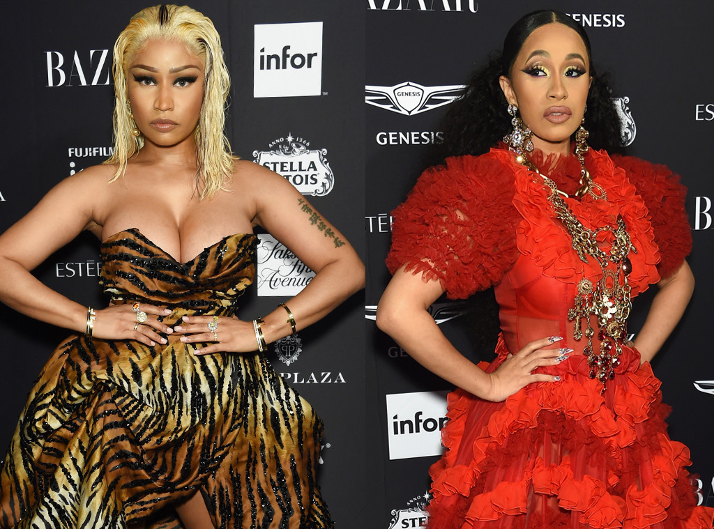 Harpers Bazaar Icon Party, Cardi B., Nicki Minaj